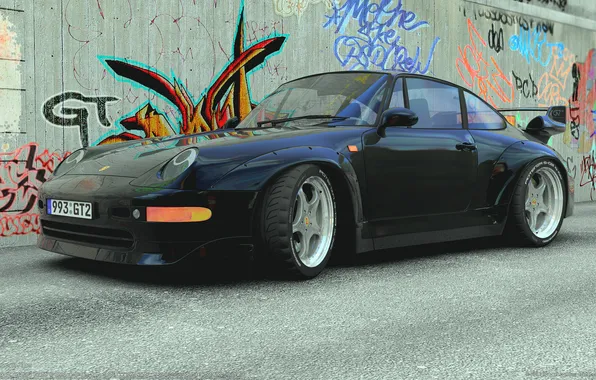 Tuning, 911, Porsche, drawing