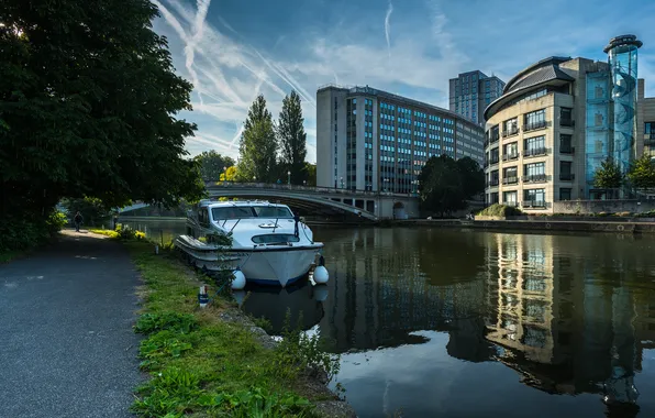 England, Home, River, Reading, Bridges, Boats