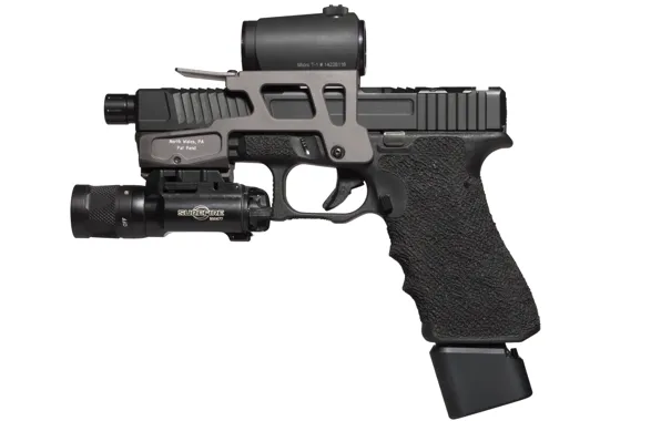 Gun, weapons, Glock 17, Austrian, self-loading