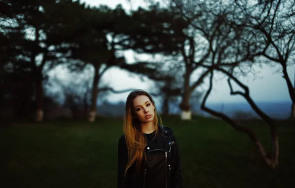 Girl, model, jacket, photographer, Tamara, Konstantin Konya