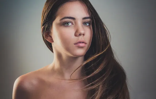 Look, background, portrait