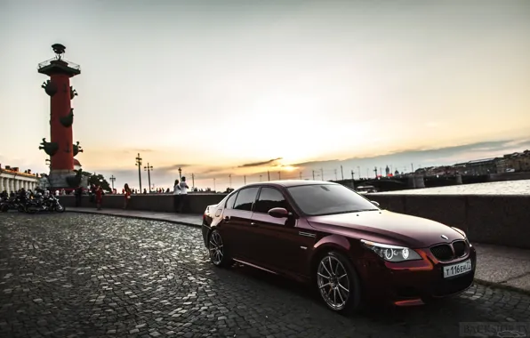 Machine, auto, sunset, BMW, Shadow, auto, review, E60