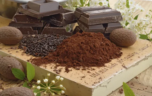 The sweetness, chocolate, candy, sweets, chocolate, sweets, candy, chocolate