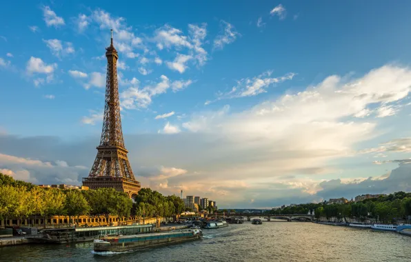 France, Paris, Eiffel tower