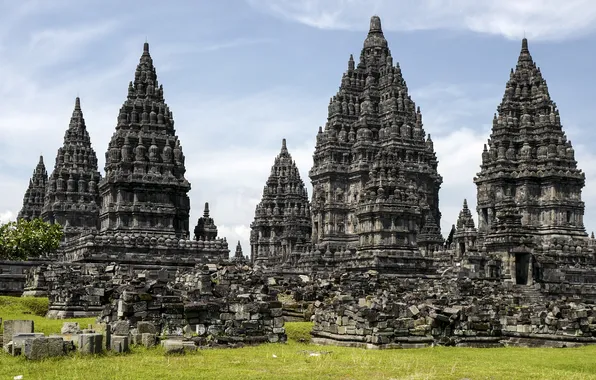 Picture Indonesia, Indonesia, Prambanan, The temple complex