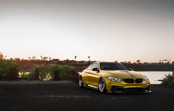 BMW, Vorsteiner, yellow