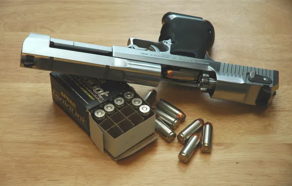 Gun, cartridges, Desert Eagle, Desert Eagle