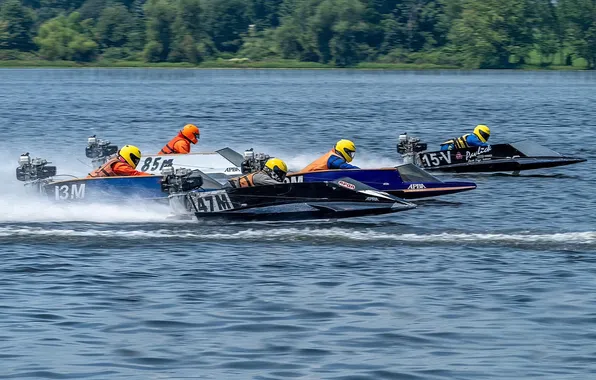 Speed, boats, race