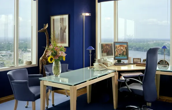 Picture design, style, interior, office, the room, office