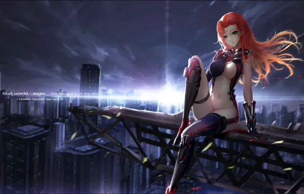 City, kawaii, mecha, boobs, breast, anime, tits, japanese