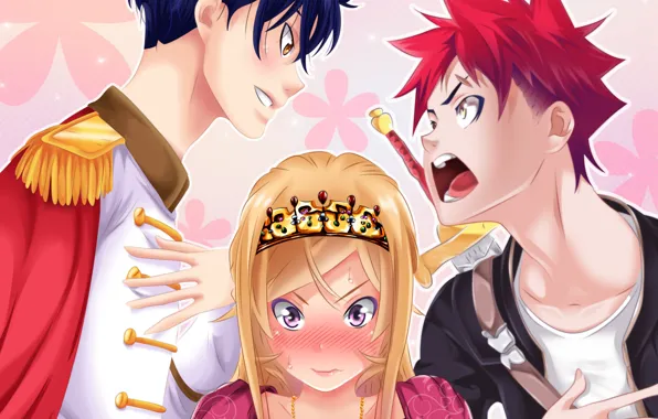 Guys, Erina Nakiri's, In the search for the divine recipe, Soma Yukihira, Shokugeki No Soma