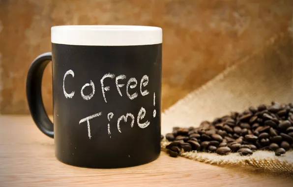 Time, coffee, grain, drink
