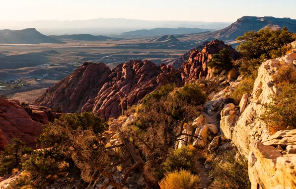 Picture mountains, USA, Red Rock Canyon