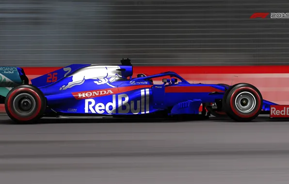 Track, racing car, F1 2019, Scuderia Toro Rosso STR14