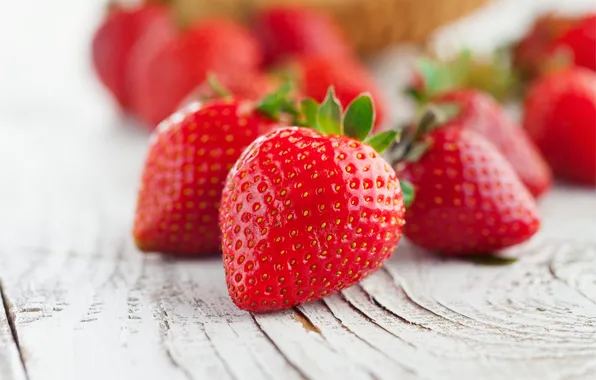 Berries, strawberry, red, red, fresh, ripe, sweet, strawberry