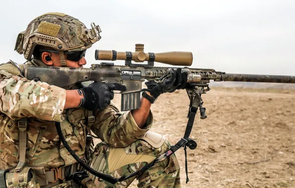 Picture United States Spec Ops, Semi Automatic Sniper System, M1-10