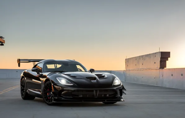 Dodge, Viper, Black, ACR