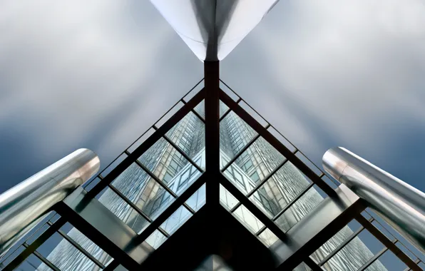 The sky, height, home