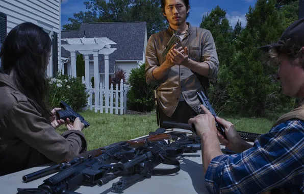 Picture The Walking Dead, The walking dead, Glenn, Steve Yeun