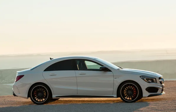 Picture auto, Wallpaper, Mercedes-Benz, side view, AMG, CLA
