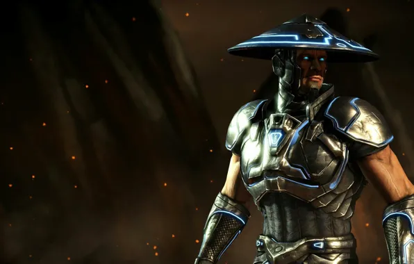 Picture god of thunder, Mortal Kombat X, future Raiden