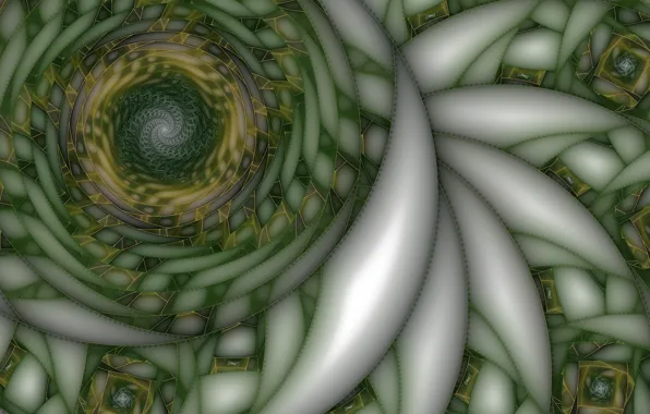 Picture line, abstraction, spiral