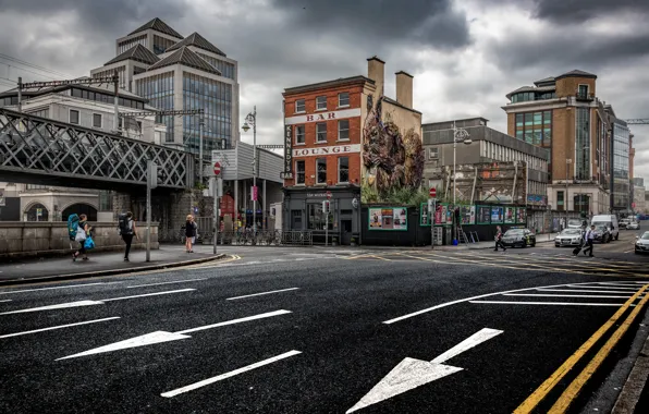 Street, home, Ireland, Dublin