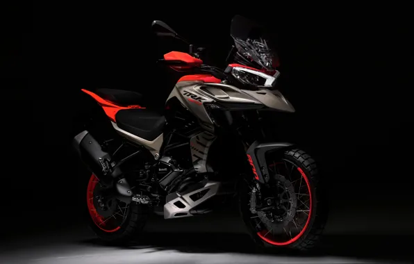 Motorcycle, Benelli, Bikes, 2024, Dark background, Adventure motorcycles, TRK 800