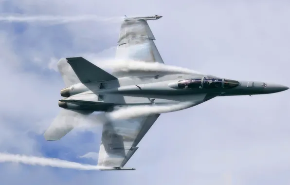 Picture the sky, flight, the plane, fighter, Boeing, Super Hornet, Boeing F/A-18E/F, Super Hornet
