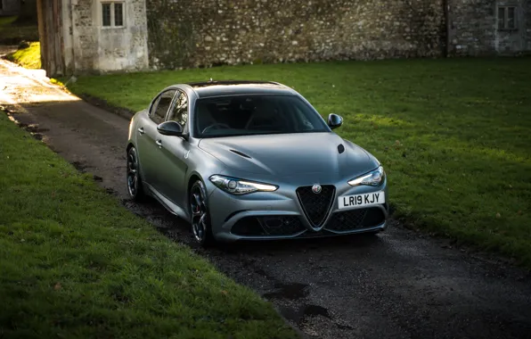 Picture Alfa Romeo, Giulia, front view, Alfa Romeo Giulia Quadrifoglio NRING