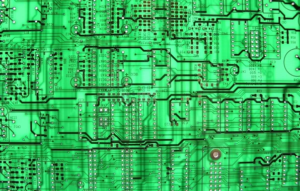 Picture green, background, circuit board