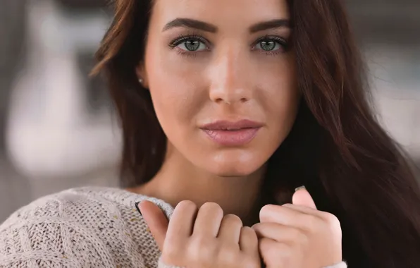 Picture look, beautiful, lips, model, eyes