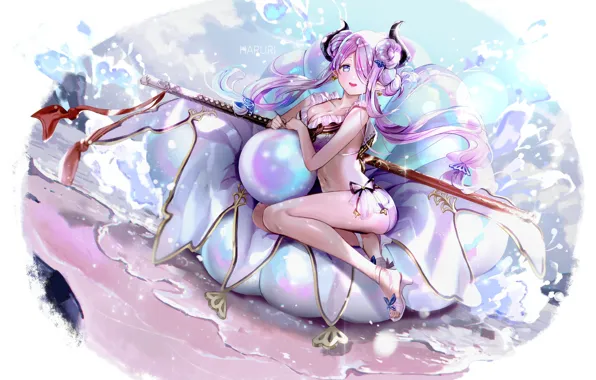 Girl, sword, game, nipples, boobs, woman, big, breast