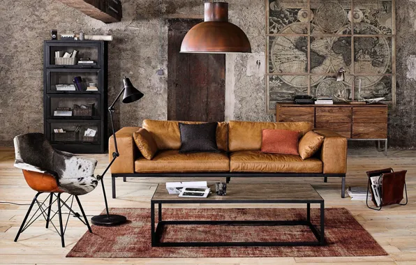 Design, style, interior, the scenery, sofa, living room