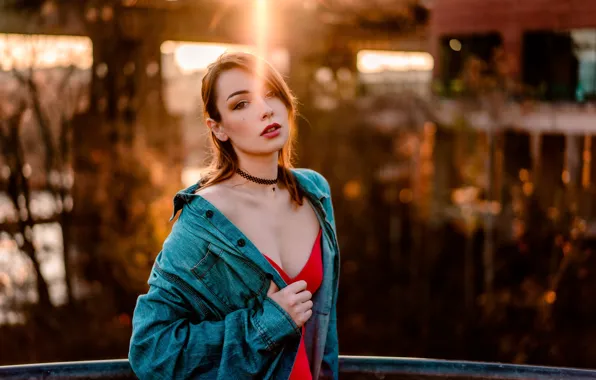 Picture look, face, model, shirt