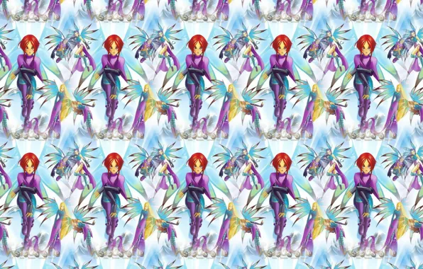 Picture texture, art, winx witch