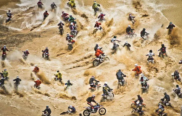 People, motorcycle, Competition, Red Bull Hare Scramble