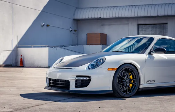 Picture The hood, 2011, The front, Sports car, Porsche 911 GT2RS