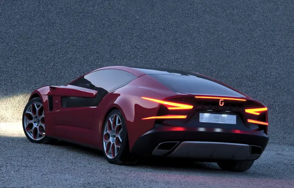 Design, Italy, Supercar, Giugiaro Brivido, ItalDesign