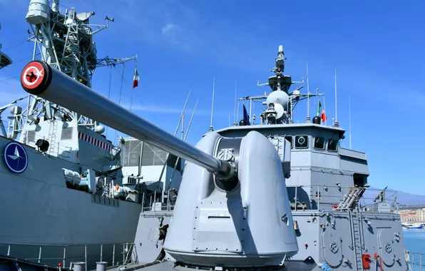 Gun mount, Mark 45, 127mm
