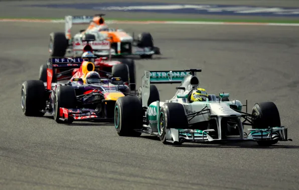 Picture Race, Red Bull, Force India, Nico, Mercedes AMG