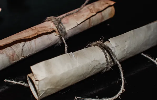 Style, paper, parchment, scroll, old paper, bundle