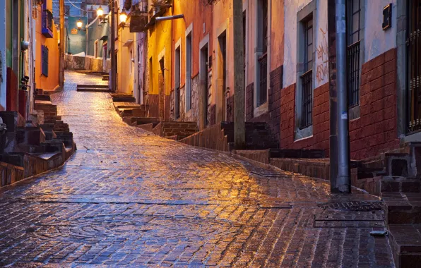 Street, home, bridge