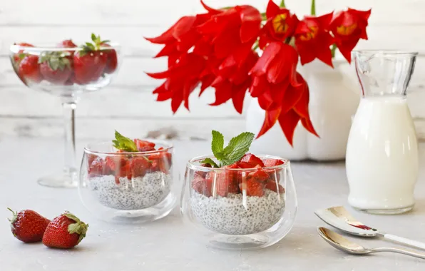 Breakfast, pudding, Chia, Ellygri