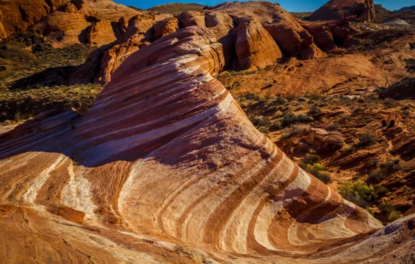 Picture the sky, mountains, rocks, Geology