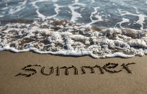 Sand, sea, beach, summer, summer, beach, sea, sand