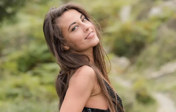 Look, nature, model, Lorena Garcia