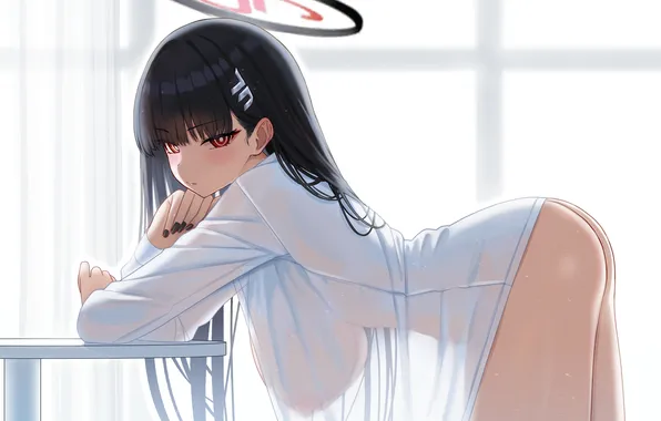 Sexy Girl, Rio, blue archive, anime hentai