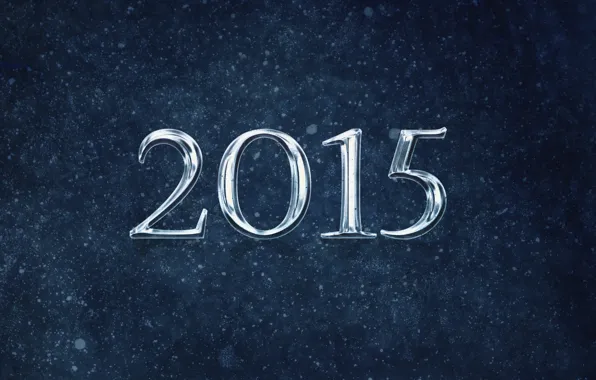 Text, new year, minimalism, frost, happy new year, 2015