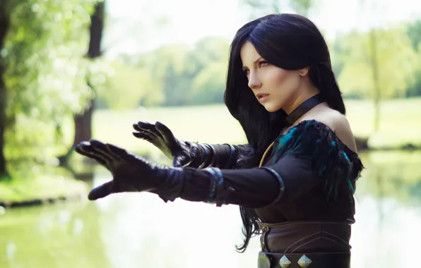 Picture The Wild Hunt, cosplay, cosplay, The Witcher 3, The Witcher 3, Wild Hunt, Yennefer, Yennifer
